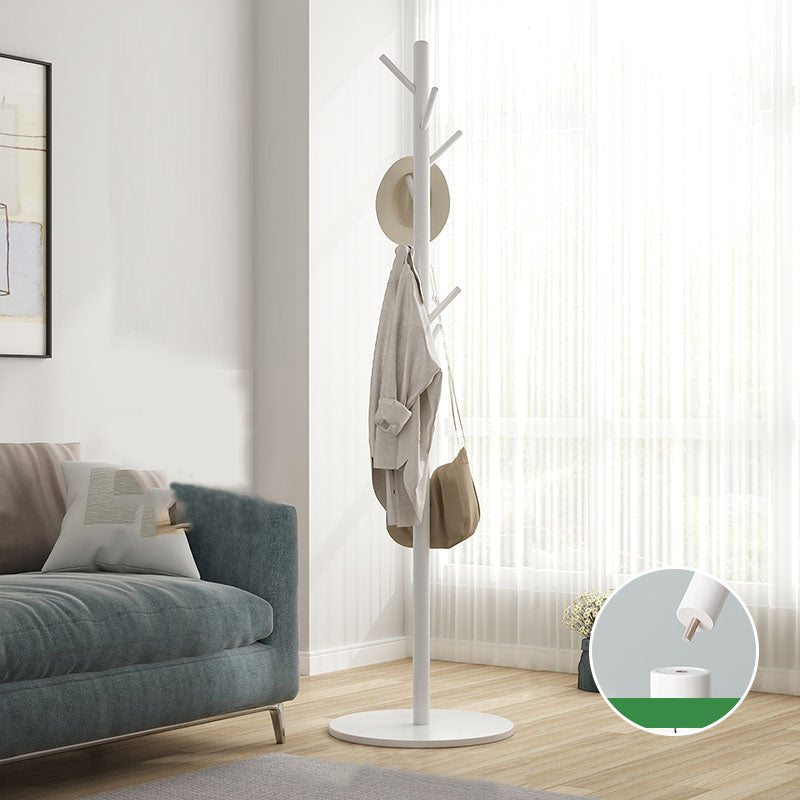 Solid Wood Free Standing Hall Tree Contemporary Hall Stand for Living Room Clearhalo 'Entry & Mudroom Furniture' 'furn' 'furn_hall_tree_coat_racks' 'Furniture' 'Hall Trees & Coat Racks' 'hall_tree_coat_racks' 6297633