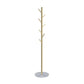 Metal Free Standing Hall Tree with Coat Hooks Hall Stand for Living Room