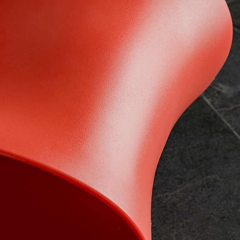 Silla de asiento de plástico moderna silla de plástico Rocking Accent Accent para sala de estar