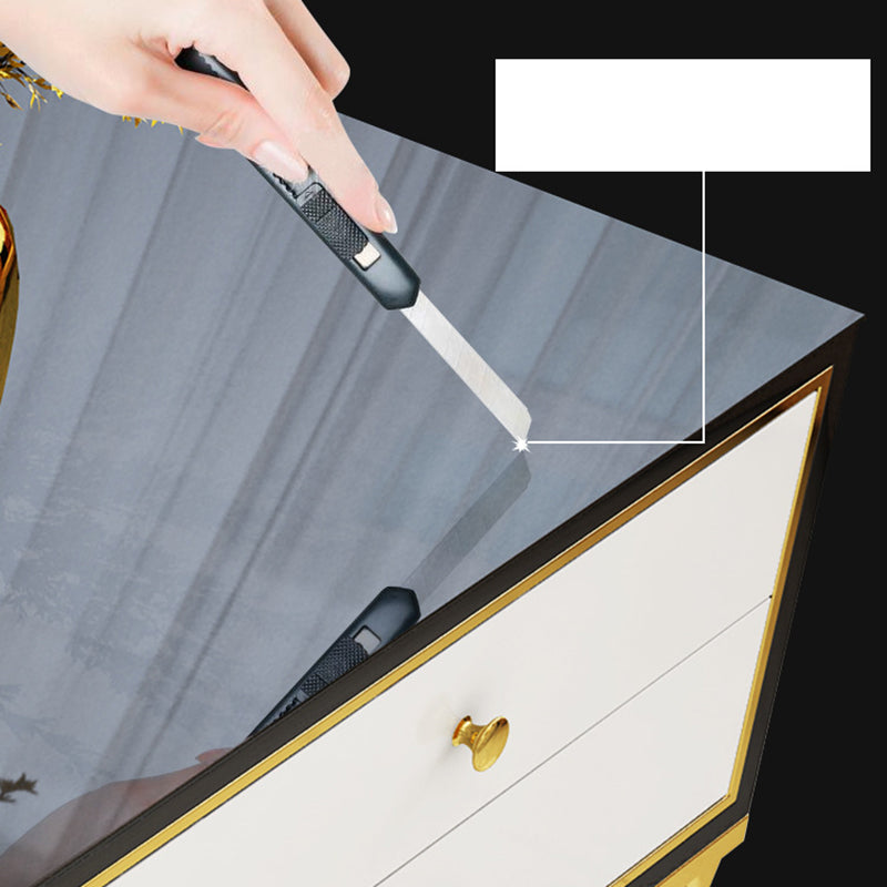 Glam Glass TV Stand Console Enclosed Storage TV Media Stand with Legs for Living Room Clearhalo 'furn' 'furn_tv_stands_entertainment_centers' 'Furniture' 'Living Room Furniture' 'TV Stands & Entertainment Centers' 'TV Stands & Media Storage Furniture' 'tv_stands_entertainment_centers' 6298989