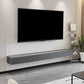 Contemporary Enclosed Storage TV Console Engineered Wood TV Stand with 4 Drawers Grey Clearhalo 'furn' 'furn_tv_stands_entertainment_centers' 'Furniture' 'Living Room Furniture' 'TV Stands & Entertainment Centers' 'TV Stands & Media Storage Furniture' 'tv_stands_entertainment_centers' 6299025