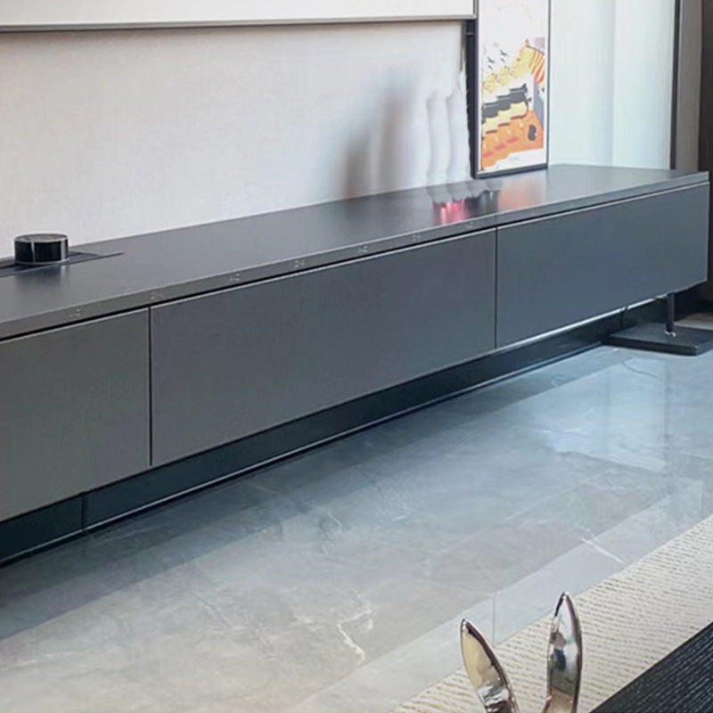 Contemporary Enclosed Storage TV Console Engineered Wood TV Stand with 4 Drawers Clearhalo 'furn' 'furn_tv_stands_entertainment_centers' 'Furniture' 'Living Room Furniture' 'TV Stands & Entertainment Centers' 'TV Stands & Media Storage Furniture' 'tv_stands_entertainment_centers' 6299030