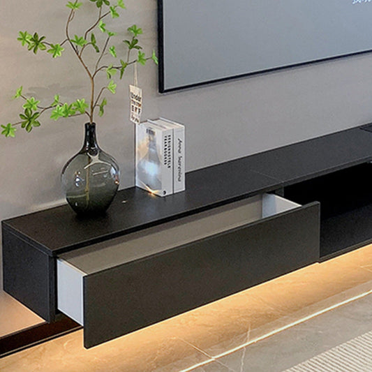 Contemporary Enclosed Storage TV Console Engineered Wood TV Stand with 4 Drawers Clearhalo 'furn' 'furn_tv_stands_entertainment_centers' 'Furniture' 'Living Room Furniture' 'TV Stands & Entertainment Centers' 'TV Stands & Media Storage Furniture' 'tv_stands_entertainment_centers' 6299031