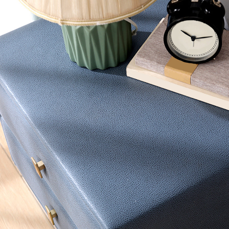 Table de nuit en bois artificiel 2 tiroirs table de nuit pour chambre à coucher