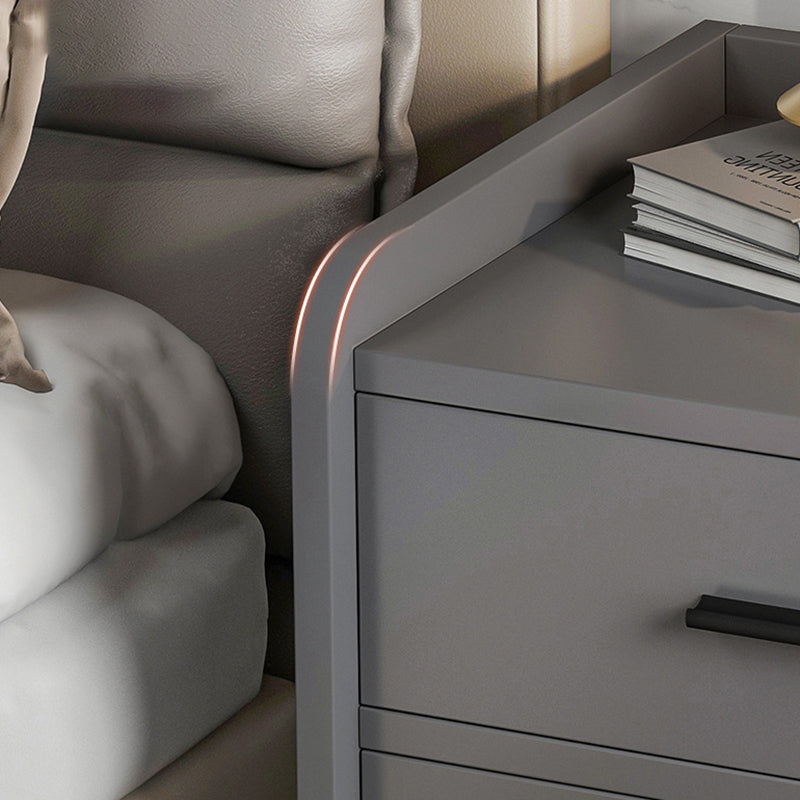 Contemporary Accent Table Nightstand Drawer Storage Night Table ,16.5" Tall Clearhalo 'Bedroom Furniture' 'furn' 'furn_night_stand' 'Furniture' 'night_stand' 'Nightstands' 6299317