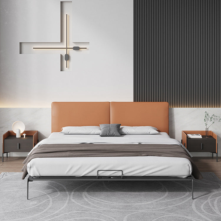 Mesa de acento de madera de falsa mesita de noche moderna con piernas con piernas