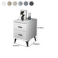 Modern Slate Top Night Table Bedroom 2 Drawers Night Stand with Legs Clearhalo 'Bedroom Furniture' 'furn' 'furn_night_stand' 'Furniture' 'night_stand' 'Nightstands' 6299387