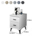 Modern Slate Top Night Table Bedroom 2 Drawers Night Stand with Legs Clearhalo 'Bedroom Furniture' 'furn' 'furn_night_stand' 'Furniture' 'night_stand' 'Nightstands' 6299388