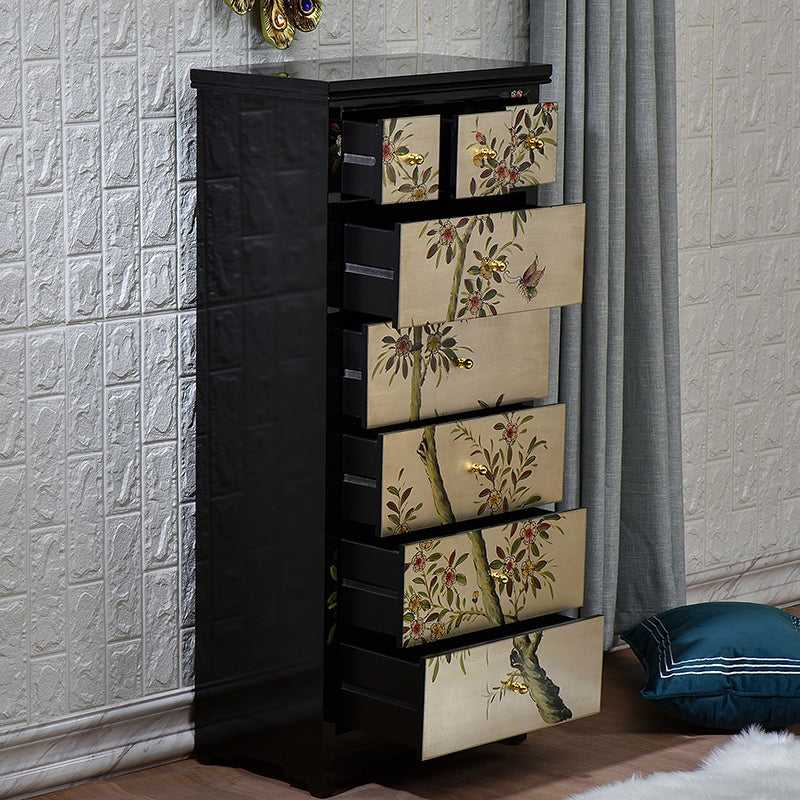 American Traditional Storage Chest Dresser Solid Wood Storage Chest