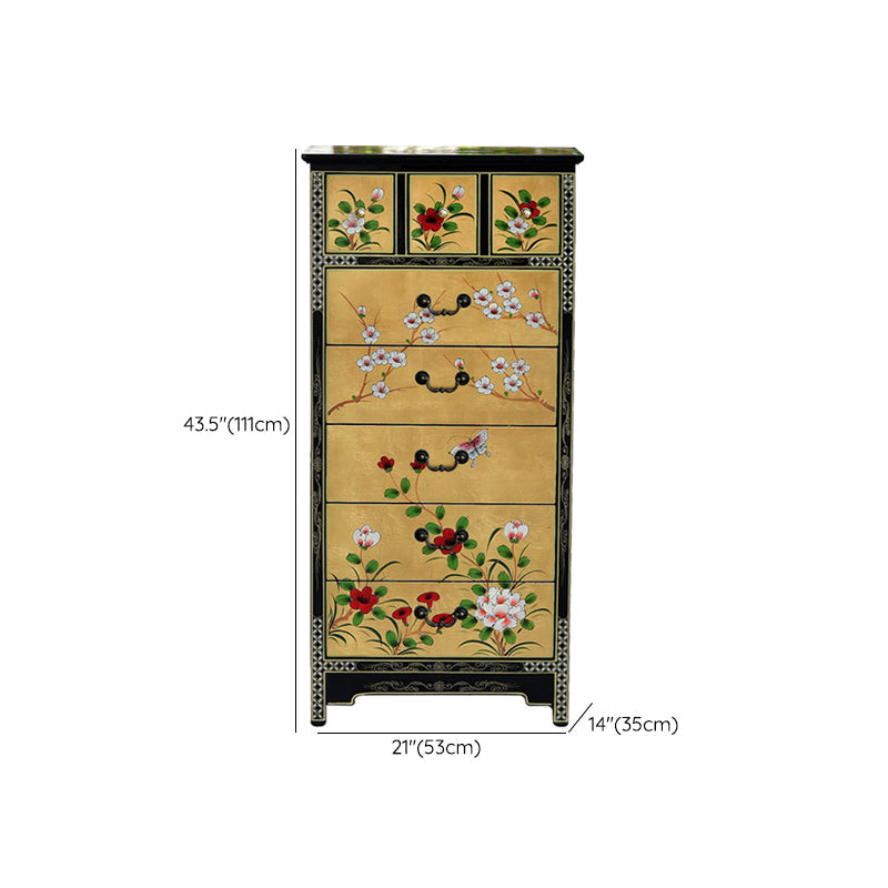 American Traditional Storage Chest Dresser Solid Wood Storage Chest
