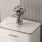 Glam Bedroom Stone Storage Chest Vertical Chest with Drawers Clearhalo 'Bedroom Furniture' 'Dressers & Chests' 'dressers_chests' 'furn' 'furn_dressers_chests' 'Furniture' 6300086