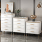 Glam Bedroom Stone Storage Chest Vertical Chest with Drawers Clearhalo 'Bedroom Furniture' 'Dressers & Chests' 'dressers_chests' 'furn' 'furn_dressers_chests' 'Furniture' 6300089