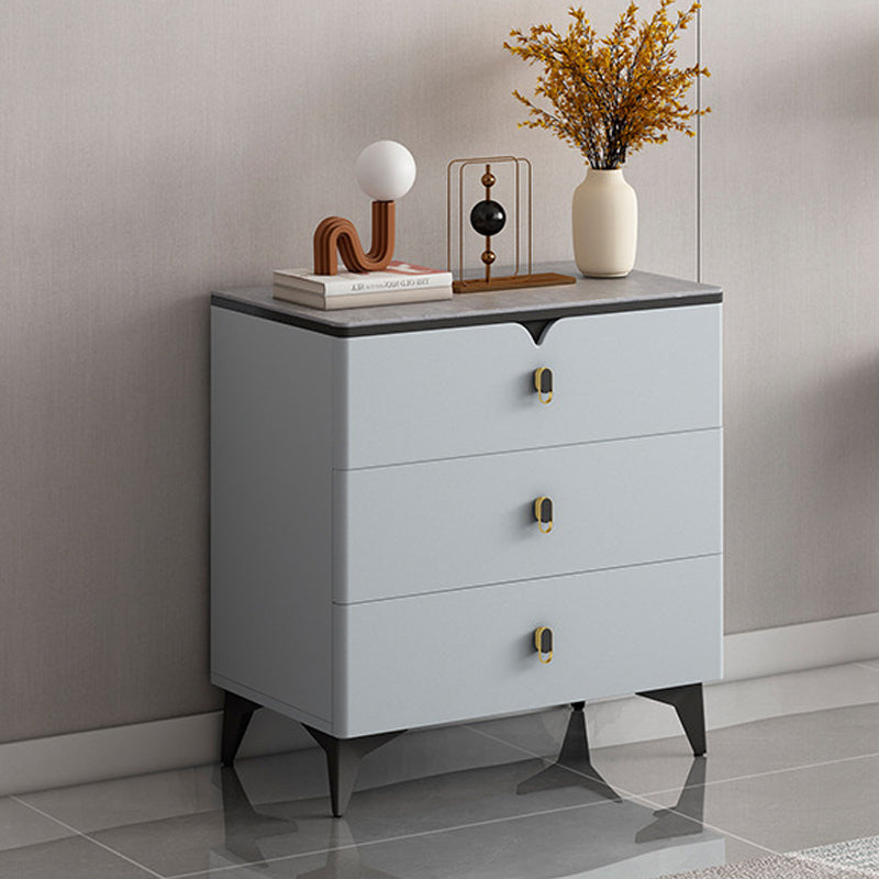 Stone Glam Aufbewahrungstruhe Schlafzimmer 16" breite Kommode mit Schubladen