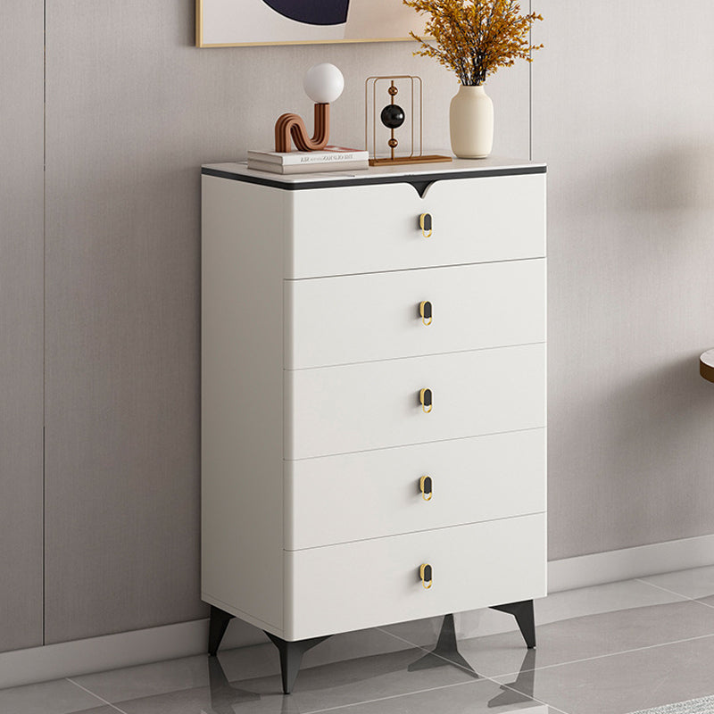 Stone Glam Aufbewahrungstruhe Schlafzimmer 16" breite Kommode mit Schubladen