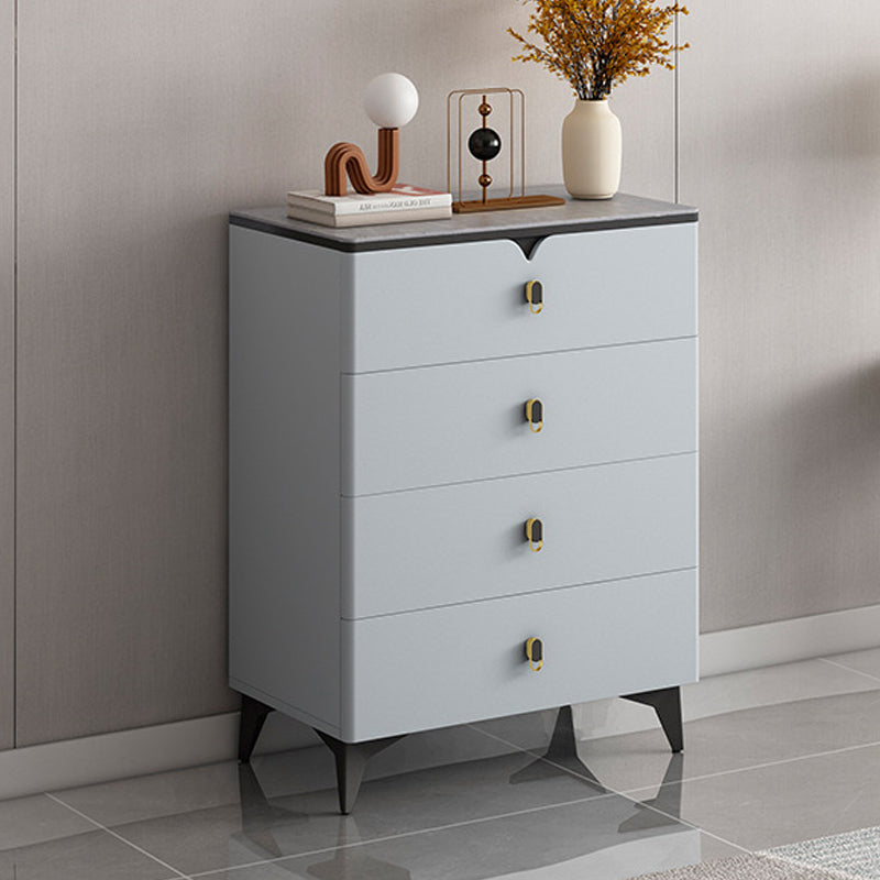Stone Glam Aufbewahrungstruhe Schlafzimmer 16" breite Kommode mit Schubladen