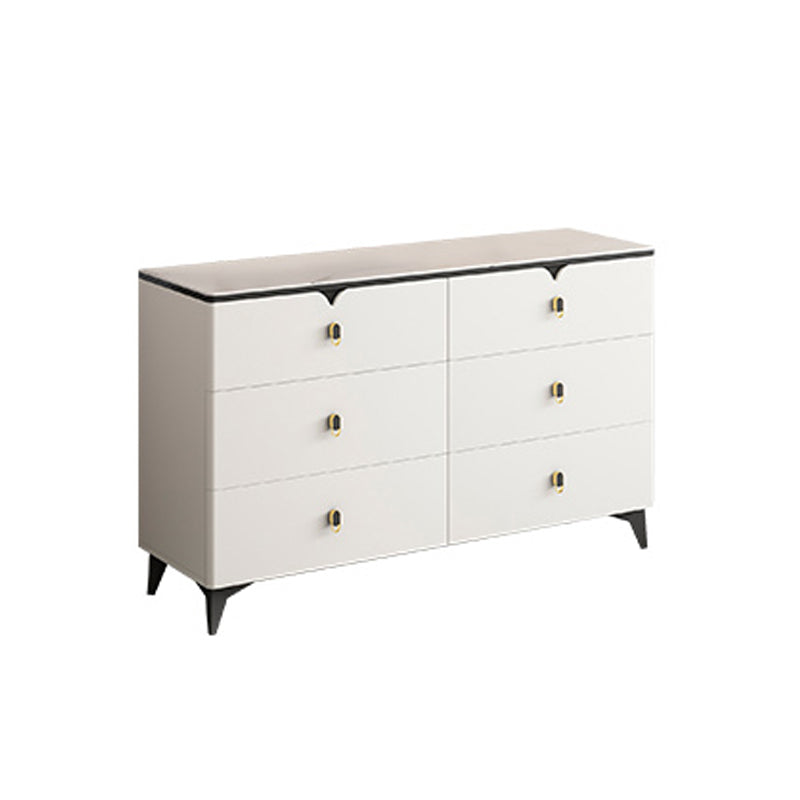 Stone Glam Aufbewahrungstruhe Schlafzimmer 16" breite Kommode mit Schubladen