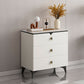 Stone Glam Aufbewahrungstruhe Schlafzimmer 16" breite Kommode mit Schubladen