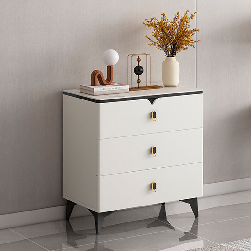Stone Glam Aufbewahrungstruhe Schlafzimmer 16" breite Kommode mit Schubladen