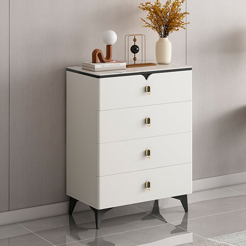 Stone Glam Aufbewahrungstruhe Schlafzimmer 16" breite Kommode mit Schubladen