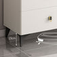 Stone Glam Aufbewahrungstruhe Schlafzimmer 16" breite Kommode mit Schubladen