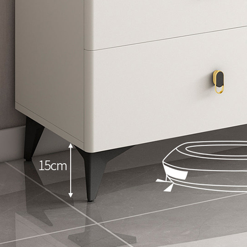 Stone Glam Aufbewahrungstruhe Schlafzimmer 16" breite Kommode mit Schubladen