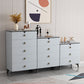 Stone Glam Aufbewahrungstruhe Schlafzimmer 16" breite Kommode mit Schubladen