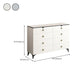 Stone Glam Aufbewahrungstruhe Schlafzimmer 16" breite Kommode mit Schubladen