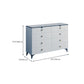 Stone Glam Aufbewahrungstruhe Schlafzimmer 16" breite Kommode mit Schubladen