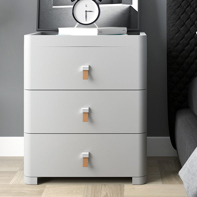 Contemporary Grey / White Chest Plastic Chest with Drawers for Bedroom Clearhalo 'Bedroom Furniture' 'Dressers & Chests' 'dressers_chests' 'furn' 'furn_dressers_chests' 'Furniture' 6300219