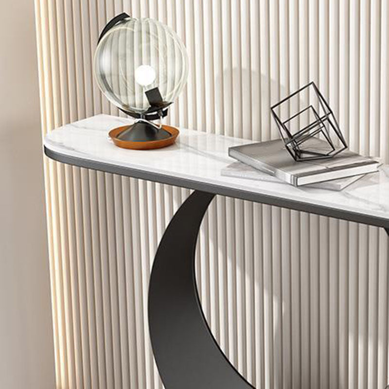 Mesa de acento de la consola moderna de 31.5 pulgadas de altura para el salón