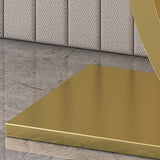 31.5-inch Tall Glam Console Accent Table Marble Console Table with 1 Shelf