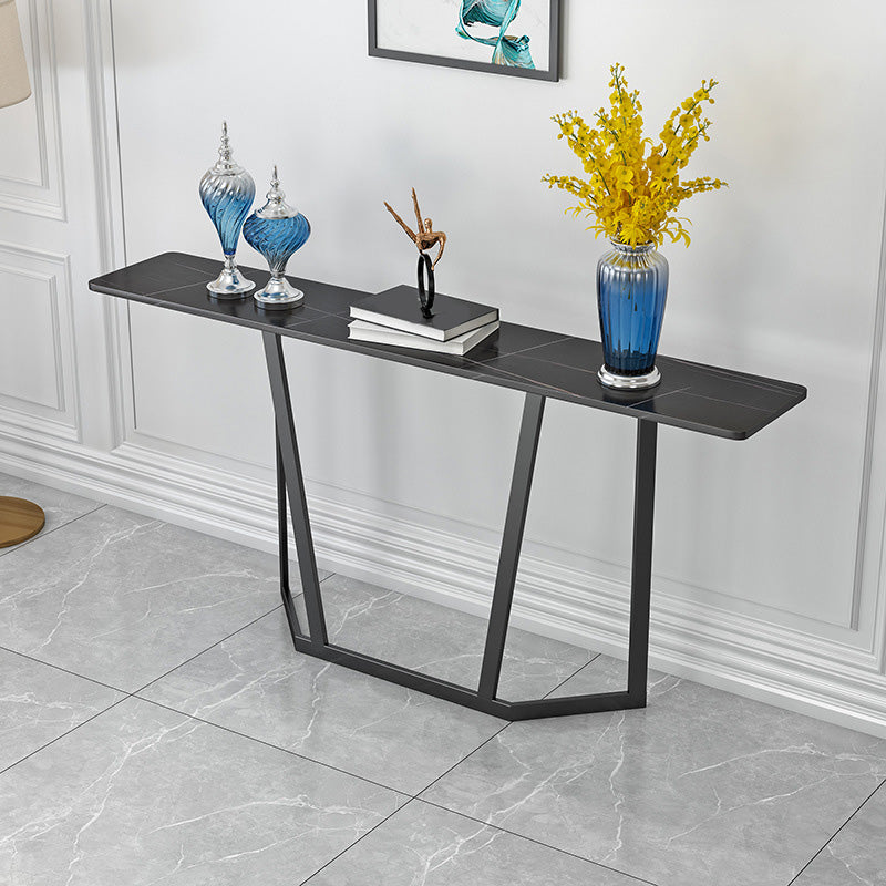 Tabla de consola sofá moderna Tabla de acento de consola de acabado antiguo