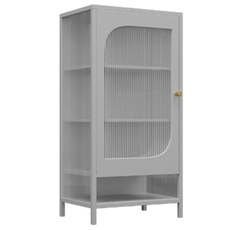 Tavolo da pranzo in metallo da pranzo in metallo da 41 pollici in stile glam senza luce