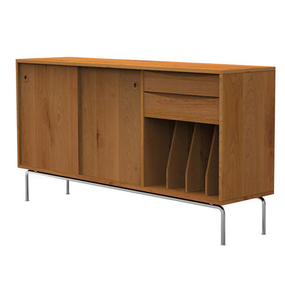 Sideboard a buffet a buffet in stile contemporaneo con armadi e cassetti