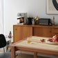 Sideboard a buffet a buffet in stile contemporaneo con armadi e cassetti