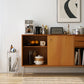 Sideboard a buffet a buffet in stile contemporaneo con armadi e cassetti
