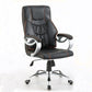 27 Inch Wide Contemporary Desk Chair Black Leather Office Chair Clearhalo 'furn' 'furn_office_chair' 'Furniture' 'Office Chairs' 'Office Furniture' 'office_chair' 6300924