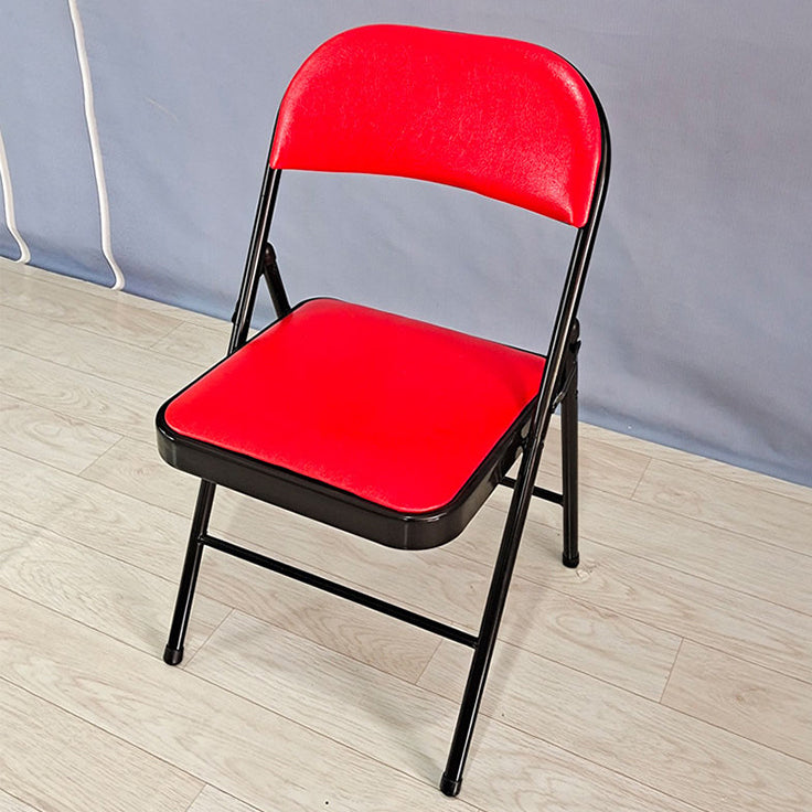 18" Wide Contemporary Desk Chair Armless Leather Office Chair Clearhalo 'furn' 'furn_office_chair' 'Furniture' 'Office Chairs' 'Office Furniture' 'office_chair' 6300943