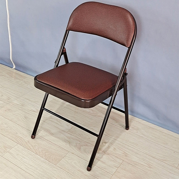 18" Wide Contemporary Desk Chair Armless Leather Office Chair Clearhalo 'furn' 'furn_office_chair' 'Furniture' 'Office Chairs' 'Office Furniture' 'office_chair' 6300946