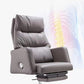 Gray Leather Managers Chair Contemporary Padded Arms Swivel Office Chair Clearhalo 'furn' 'furn_office_chair' 'Furniture' 'Office Chairs' 'Office Furniture' 'office_chair' 6300991