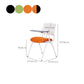 Contemporary Desk Chair Mid-Back No Wheels Armless Office Chair Clearhalo 'furn' 'furn_office_chair' 'Furniture' 'Office Chairs' 'Office Furniture' 'office_chair' 6301036