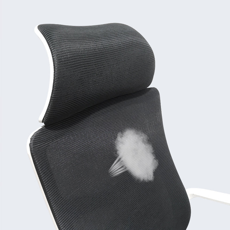 High Back Task Chair Modern Nylon Slide Arms Included Office Chair Clearhalo 'furn' 'furn_office_chair' 'Furniture' 'Office Chairs' 'Office Furniture' 'office_chair' 6301052