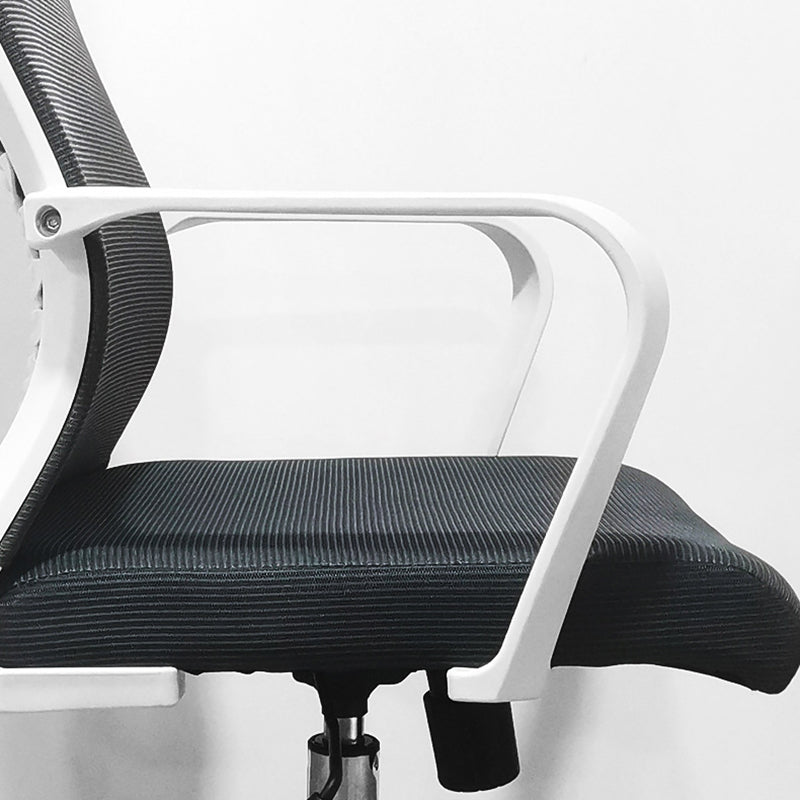 High Back Task Chair Modern Nylon Slide Arms Included Office Chair Clearhalo 'furn' 'furn_office_chair' 'Furniture' 'Office Chairs' 'Office Furniture' 'office_chair' 6301054