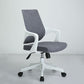 Modern Desk Chair Mesh Computer Chair Mid-Back Conference Chair White-Gray 1 Piece Clearhalo 'furn' 'furn_office_chair' 'Furniture' 'Office Chairs' 'Office Furniture' 'office_chair' 6301068