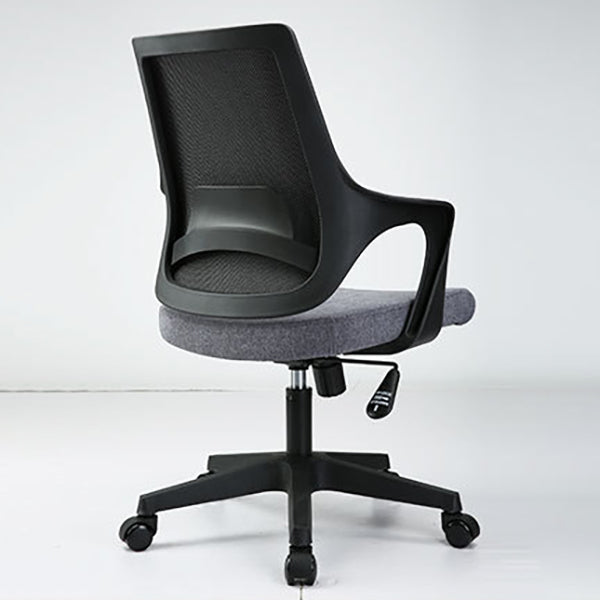 Modern Desk Chair Mesh Computer Chair Mid-Back Conference Chair Clearhalo 'furn' 'furn_office_chair' 'Furniture' 'Office Chairs' 'Office Furniture' 'office_chair' 6301069