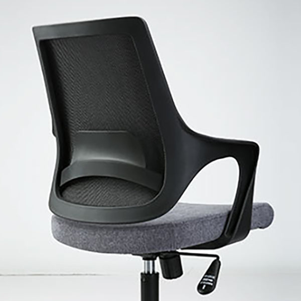 Modern Desk Chair Mesh Computer Chair Mid-Back Conference Chair Clearhalo 'furn' 'furn_office_chair' 'Furniture' 'Office Chairs' 'Office Furniture' 'office_chair' 6301076