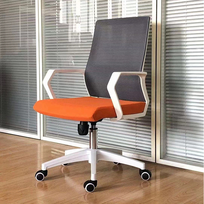 Modern Desk Chair Mesh Conference Chair High Back Chair with Wheels Clearhalo 'furn' 'furn_office_chair' 'Furniture' 'Office Chairs' 'Office Furniture' 'office_chair' 6301094