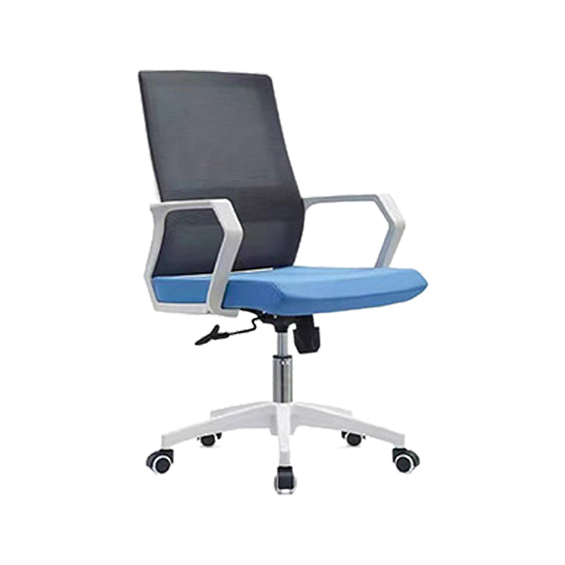 Modern Desk Chair Mesh Conference Chair High Back Chair with Wheels Clearhalo 'furn' 'furn_office_chair' 'Furniture' 'Office Chairs' 'Office Furniture' 'office_chair' 6301099