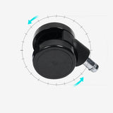 Modern Breathable AirGrid Swivel Chair Microfiber Black Task Arm Chair