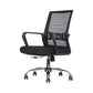 Modern Desk Chair Mesh Computer Chair High/Mid-Back Conference Chair Gloss Black 1 Piece Clearhalo 'furn' 'furn_office_chair' 'Furniture' 'Office Chairs' 'Office Furniture' 'office_chair' 6301199